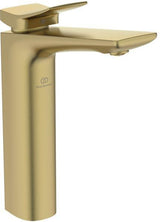 Ideal Standard Conca Waschtischarmatur Brushed Gold mit Ablaufgarnitur und 150 mm Auslauf
