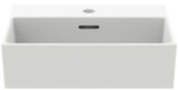 Ideal Standard Handwaschbecken Extra 450x350x150mm, 1 Hahnloch, mit Überlauf, Weiß, geschliffen