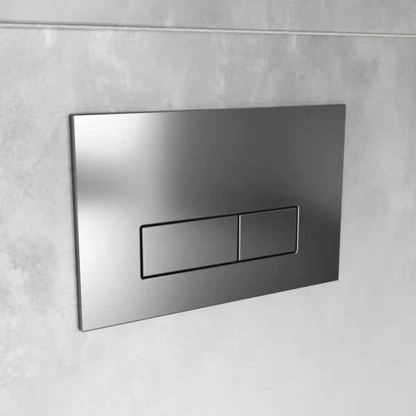 Ideal Standard Oleas M2 Betätigungsplatte Schwarz – Mechanische 2-Mengen-Technik