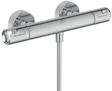 Ideal Standard Ceratherm T50 Brausethermostat mit 900 mm Brausestange und 3-Funktions-Handbrause in Chrom