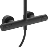 Ideal Standard Duschsystem Ceratherm T25 KB d:300mm Stick-Handbrause Silk Black