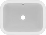 Ideal Standard Connect Einbauwaschtisch 500x380mm Weiß mit Überlauf und Ideal Plus