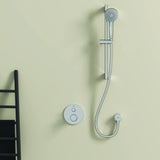 Ideal Standard Ceratherm T100 Armaturen-Bundle UP – rund, Chrom, mit Brausekombination