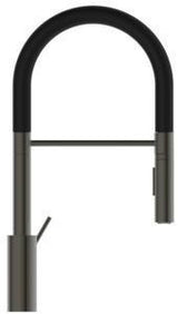 IDEAL STANDARD Gusto Semi-Pro Küchenarmatur 225 mm 2-Funktionsbrause Silver Storm