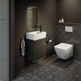 Ideal Standard WC-Sitz STRADA II Wrapover Weiß Duroplast mit Deckel und Edelstahl-Scharnieren