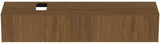 Ideal Standard Conca Waschtischunterschrank 1987 mm weiß mit 2 Auszügen und Ausschnitt