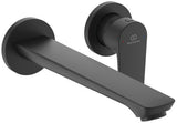 Ideal Standard Cerafine O Wand-Waschtischarmatur 224 mm Silk Black – Einhandhebelmischer
