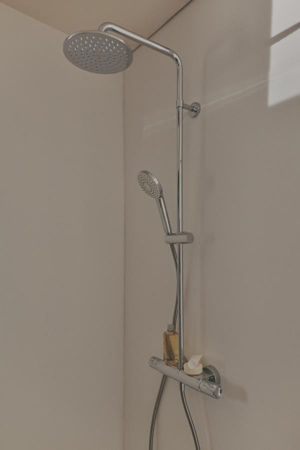 Ideal Standard Duschsystem Ceratherm T50 mit Brausethermostat und 1500 mm Schlauch in Chrom