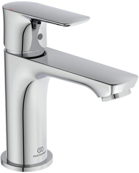 Ideal Standard Connect Air Waschtischarmatur Slim Chrom 5 l/min ohne Ablaufgarnitur 107 mm Ausladung