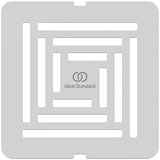 Ideal Standard Ablaufabdeckung Ultra Flat S + aus Edelstahl – flache Duschablaufabdeckung