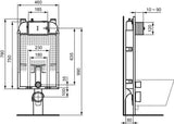 IDEAL STANDARD ProSys WC-Element 80 M mechanisch Nassbau Vorwandelement