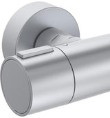 IDEAL STANDARD Ceratherm Alu+ Brausegarnitur 600 mm mit Thermostat, Handbrause 2-Funktion und Seifenschale