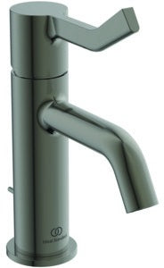 IDEAL STANDARD Joy Waschtischarmatur 110 mm mit Ablaufgarnitur und langem Griff in Brushed Gold