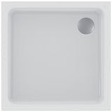 IDEAL STANDARD Hotline Neu Quadrat-Brausewanne 1000x1000x80 mm in Weiß – Sanitäracryl glänzend