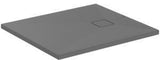 Ideal Standard Ultra Flat Evo Rechteck-Brausewanne 900x800x35 mm Grau Matt