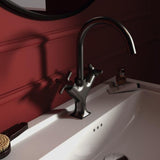 Ideal Standard Joy Neo Waschtischarmatur mit Ablaufgarnitur, Ausladung 169 mm, Kreuzgriffe, Chrom