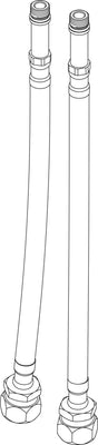 Ideal Standard Druckschlauch M12x1-G1/2 mit Schneidring 15 mm – Sanitär-Ersatzteil