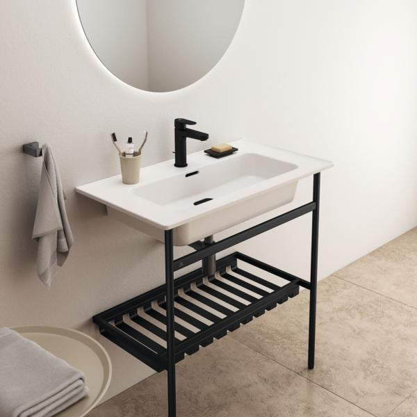 Ideal Standard Möbelwaschtisch Strada II 840x460mm – 1 Hahnloch, mit Überlauf, Weiß
