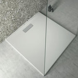 Ideal Standard Ultra Flat New Quadrat-Brausewanne 900x900x25 mm Weiß – bodenebener Einbau