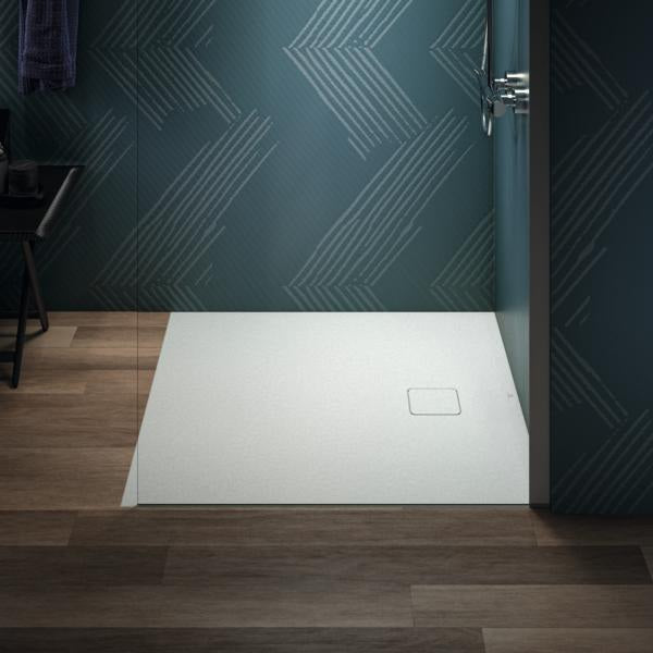 Ideal Standard Ultra Flat Evo Quadrat-Brausewanne 1000x1000x35mm Seidenweiß – Rutschhemmend