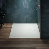 Ideal Standard Ultra Flat Evo Quadrat-Brausewanne 1000x1000x35mm Seidenweiß – Rutschhemmend