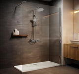 Ideal Standard Ultra Flat S i.life Rechteck-Brausewanne 1400x900x30 mm Carraraweiß, Mineralguss mit Rutschhemmung