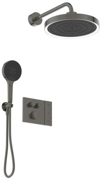 Ideal Standard Ceratherm Navigo Solos Brausethermostat Armaturen-Paket 02 CTherm, KB, HB Brushed Gold