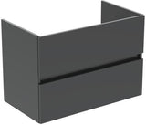 IDEAL STANDARD MWT-Unterschrank Eurovit+ 800 mm mit 2 Auszügen in grau