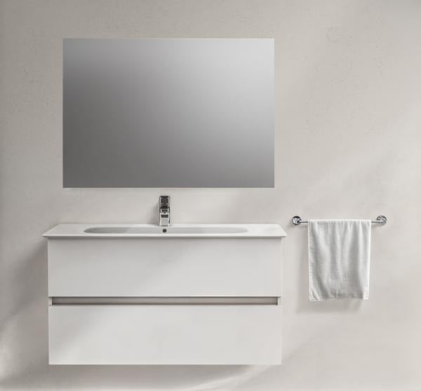 Ideal Standard Eurovit+ Waschtischunterschrank 1200 mm, 2 Auszüge, grau lackiert