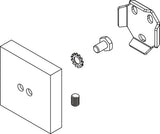 Ideal Standard IOM Cube Befestigungsset für WC-Bürste – Passgenaue Montagelösung