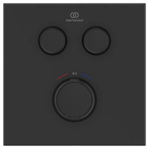 Ideal Standard Ceratherm Navigo 2 Brausethermostat Unterputz Eckig Chrom mit DICHT-FIX