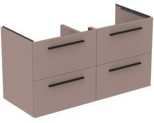 Ideal Standard i.life B Waschtischunterschrank 1200 mm, 4 Auszüge, Weiß matt, wandhängend