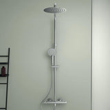 Ideal Standard Ceratherm T50 Duschsystem mit Thermostat & Teleskopfunktion in Chrom