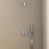 IDEAL STANDARD Idealrain Cube Kopfbrause 200x200 mm Chrom – Regenstrahl, Antikalk