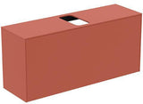 Ideal Standard Conca WT-Platte 1202x373mm Weiß mit mittigem Ausschnitt – Badmöbel Waschtischplatte