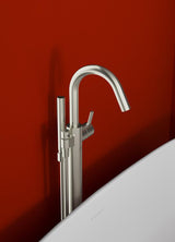 IDEAL STANDARD Joy Freistehende Wannenarmatur mit Stick-Handbrause 190mm in Brushed Gold