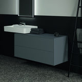 Ideal Standard WT-Unterschrank Conca 1202 mm, 2 Auszüge, Push-Open, Softclose, Weiß Matt