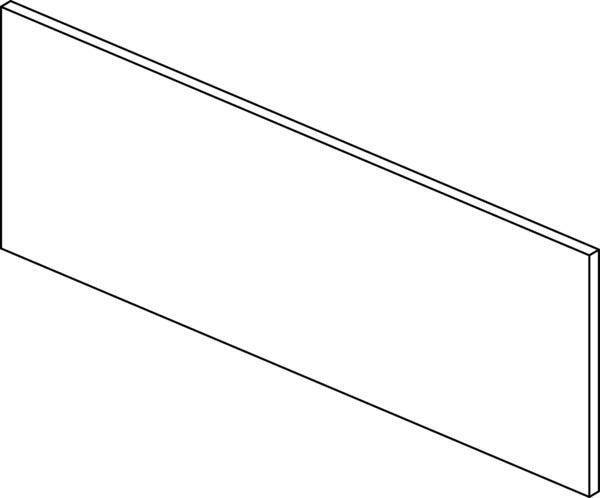 Ideal Standard Schubladenfront Conca 980x356mm Weiß – Auszugsfront für Badmöbel