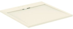 Ideal Standard Ultra Flat S i.life Quadrat-Brausewanne 900x900x30 mm Carraraweiß