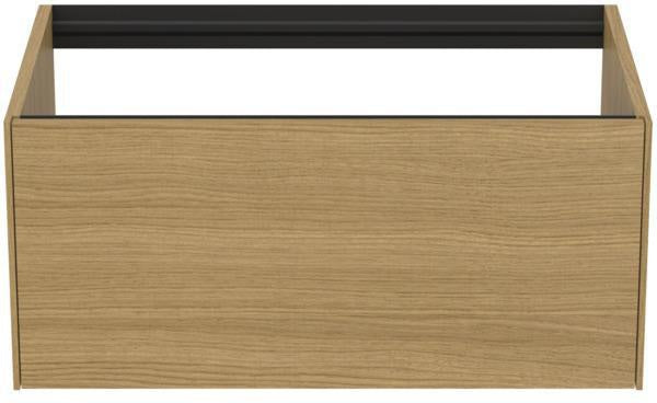 Ideal Standard Conca WT-Unterschrank 800 mm, 1 Auszug, Eiche hell, ohne Platte