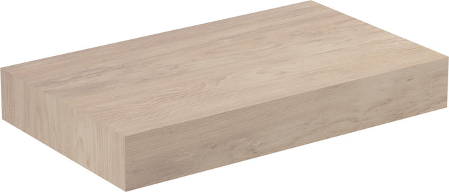 Ideal Standard Adapto Konsole 850 mm Pinie hell – Geschlossene Waschtischplatte ohne Ausschnitt