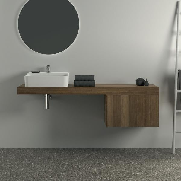 Ideal Standard Conca Konsole 1600x505x80 mm Weiß – Rechteckige Waschtischplatte