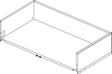Ideal Standard Conca Untere Schublade 100x50,5 cm anthrazit matt – links/rechts montierbar