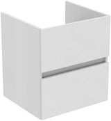 Ideal Standard Eurovit+ Möbelpaket mit Waschtisch 51 cm, Unterschrank 50 cm und 2 Auszügen in Grau