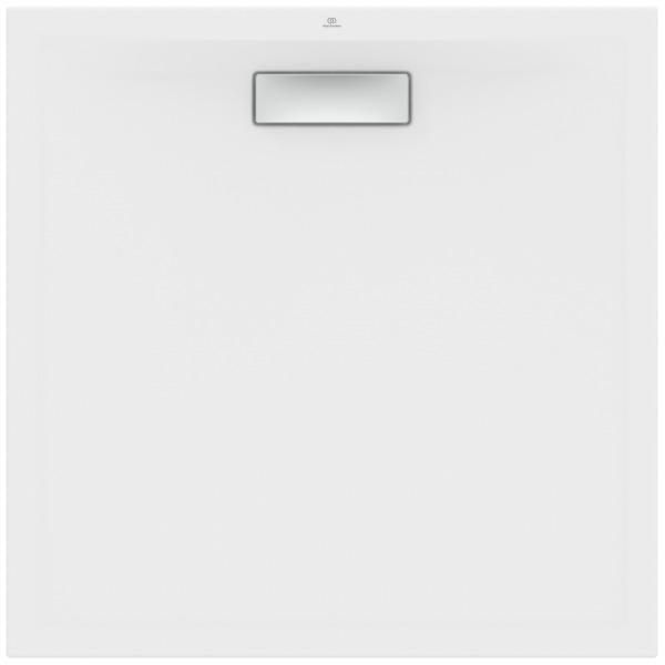 Ideal Standard Ultra Flat New Quadrat-Brausewanne 900x900x25 mm Weiß – bodenebener Einbau
