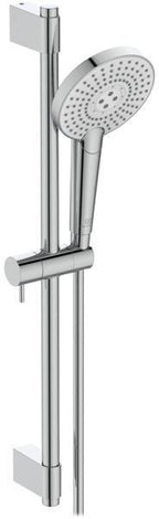 900 mm / mit 3-Funktionshandbrause, Brausestange mit schwenkbarem Sch / 600