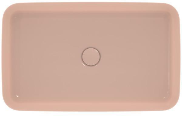 IDEAL STANDARD Ipalyss Schale 650x400x120 mm Seidenweiß – Aufsatzwaschtisch ohne Hahnloch & Überlauf