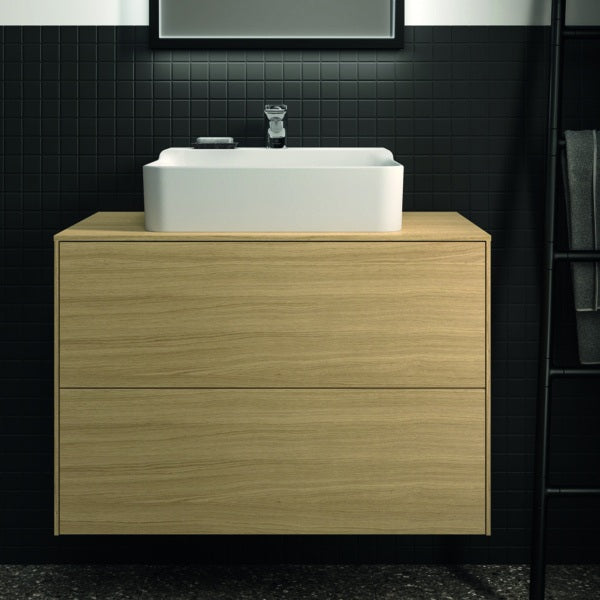 Ideal Standard Conca WT-Unterschrank 802 mm, 2 Auszüge, Push-Open, Anthrazit
