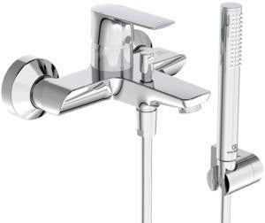 Ideal Standard Connect Air Badearmatur Aufputz mit Handbrause-Set 174mm Chrom
