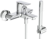 Ideal Standard Connect Air Badearmatur Aufputz mit Handbrause-Set 174mm Chrom